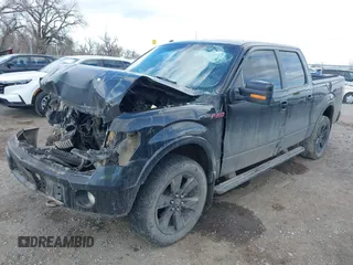 2013 Ford F-150 XL with VIN 1FTFW1ET5DFB60766, listed as a IAAI auction lot 39071121 with 0 mi miles. Bid and sale history available at carsss.com. Image 2.