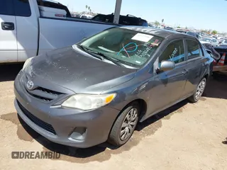 2012 Toyota Corolla L with VIN 2T1BU4EE8CC908683, listed as a IAAI auction lot 42122406 with 170,335 mi miles. Bid and sale history available at carsss.com. Image 2.