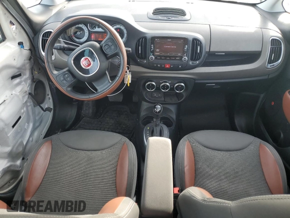 2014 FIAT 500L Trekking with VIN ZFBCFADH3EZ009542, listed as a Copart auction lot 45659025 with 46,370 mi miles and Salvage Title. Bid and sale history available at carsss.com. Image 8.