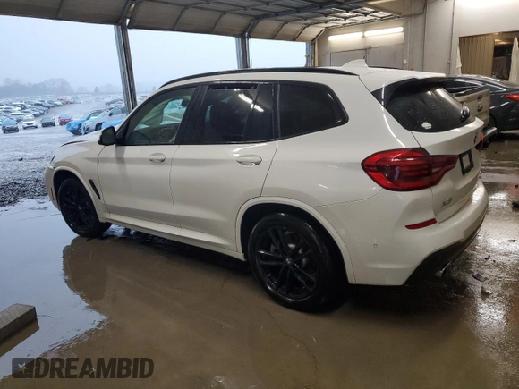 2020 BMW X3 xDrive30i with VIN 5UXTY5C03L9B46098, listed as a Copart auction lot 50985655 with 44,268 mi miles and Salvage Title. Bid and sale history available at DreamBid. Image 2.