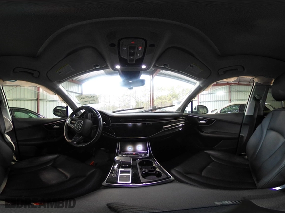 2023 Audi Q7 Premium Plus with VIN WA1LXBF76PD002387, listed as a IAAI auction lot 41307681 with 27,674 mi miles. Bid and sale history available at carsss.com. Image 18.