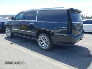 2018 Cadillac Escalade ESV Premium Luxury z VIN 1GYS4JKJ3JR160602, wystawiony jako IAAI lot #42075001 z przebiegiem 100 899 mil mil oraz . Historia ofert i sprzedaży dostępna na DreamBid. Obrazek 3.