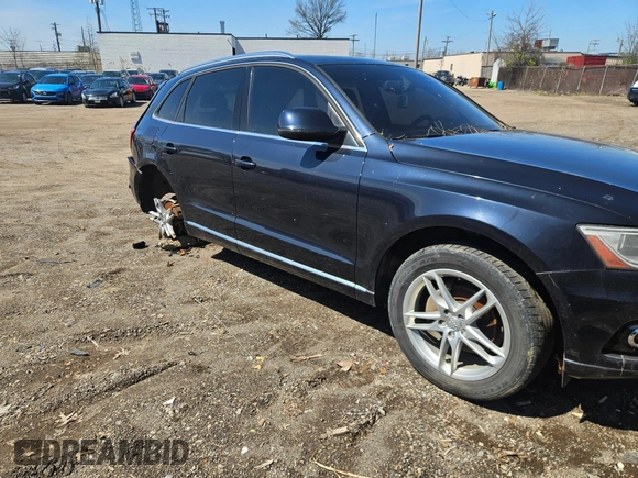 2013 Audi Q5 Premium Plus with VIN WA1LFAFP9DA008422, listed as a IAAI auction lot 42074676 with 154,122 mi miles and . Bid and sale history available at DreamBid. Image 13.