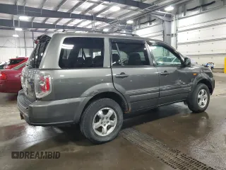 2008 Honda Pilot SE with VIN 5FNYF18398B047689, listed as a Copart auction lot 53529555 with 145,353 mi miles and Salvage Title. Bid and sale history available at DreamBid. Image 3.