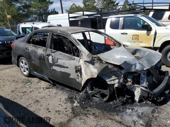 2012 Toyota Corolla L with VIN 5YFBU4EE2CP037263, listed as a Copart auction lot 47391185 with Not Provided miles and Salvage Title. Bid and sale history available at DreamBid. Image 4.