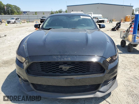 2017 Ford Mustang V6 with VIN 1FA6P8AM2H5340227, listed as a Copart auction lot 66992315 with 72,723 mi miles and Salvage title. Bid and sale history available at DreamBid. Image 5.