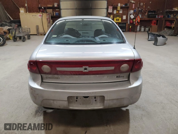 2003 Chevrolet Cavalier with VIN 1G1JC52F837383281, listed as a Copart auction lot 54591265 with 121,243 mi miles and Salvage Title. Bid and sale history available at DreamBid. Image 6.