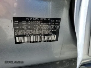 2024 Subaru Outback Wilderness with VIN 4S4BTGUD8R3216661, listed as a Copart auction lot 60155255 with 27,572 mi miles and Salvage title. Bid and sale history available at DreamBid. Image 12.
