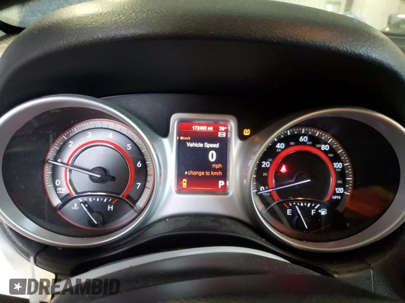 2013 Dodge Journey SXT with VIN 3C4PDCBB2DT580055, listed as a Copart auction lot 54298865 with 172,492 mi miles and Clean Title. Bid and sale history available at carsss.com. Image 9.