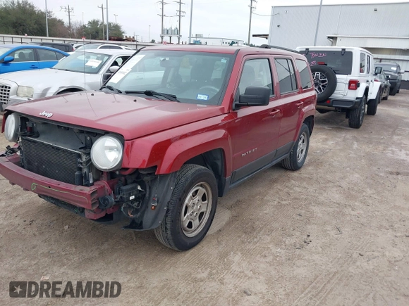 2017 Jeep Patriot Sport z VIN 1C4NJPBB0HD201718, wystawiony jako IAAI lot #41614102 z przebiegiem 88 194 mil mil oraz . Historia ofert i sprzedaży dostępna na DreamBid. Obrazek 2.