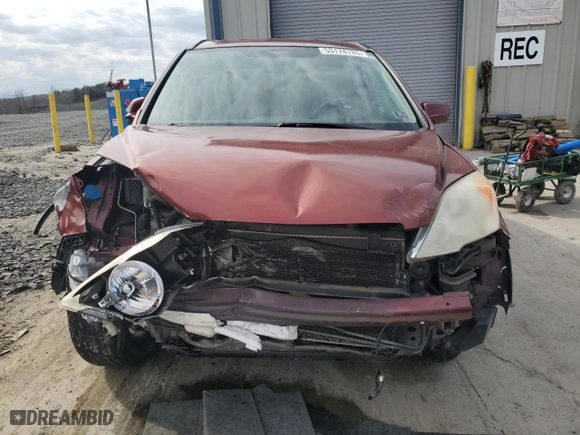 2009 Honda CR-V EX-L with VIN JHLRE48739C015267, listed as a Copart auction lot 53178785 with 207,713 mi miles and Salvage Title. Bid and sale history available at carsss.com. Image 5.
