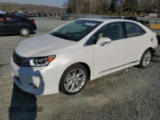 2010 Lexus HS 250h with VIN JTHBB1BA6A2006176, listed as a Copart auction lot 48974295 with 86,625 mi miles and Salvage Title. Bid and sale history available at carsss.com. Image 1.