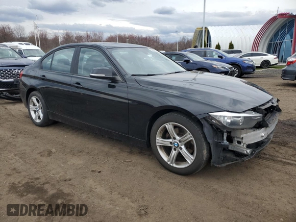 2014 BMW 3 Series 328d xDrive with VIN WBA3D5C51EKX96465, listed as a Copart auction lot 52592145 with 82,526 mi miles and Salvage Title. Bid and sale history available at carsss.com. Image 4.
