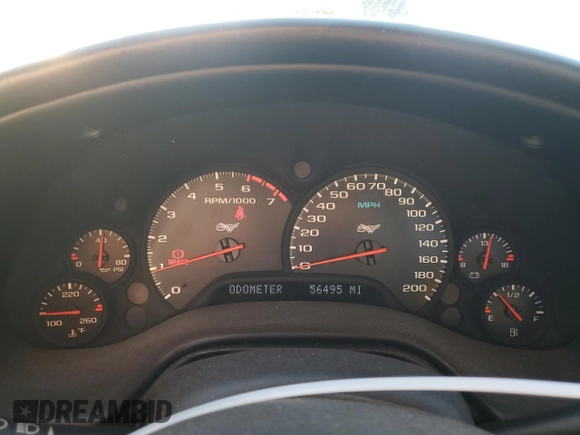2003 Chevrolet Corvette with VIN 1G1YY32G335125906, listed as a Copart auction lot 79923954 with 56,495 mi miles and Salvage Title. Bid and sale history available at carsss.com. Image 9.