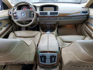 2004 BMW 7 Series 745Li with VIN WBAGN63494DS47871, listed as a Copart auction lot 60128164 with Not provided miles and Salvage title. Bid and sale history available at DreamBid. Image 8.