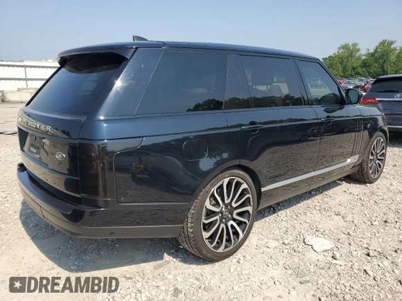 2017 Land Rover Range Rover z VIN SALGS5FE6HA346433, wystawiony jako Copart lot #59935885 z przebiegiem 82 931 mil mil oraz Szkoda całkowita • Salvage title. Historia ofert i sprzedaży dostępna na DreamBid. Obrazek 3.