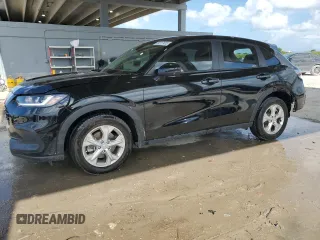 2024 Honda HR-V LX with VIN 3CZRZ1H3XRM721142, listed as a Copart auction lot 59117415 with 17,129 mi miles and Salvage title. Bid and sale history available at DreamBid. Image 1.
