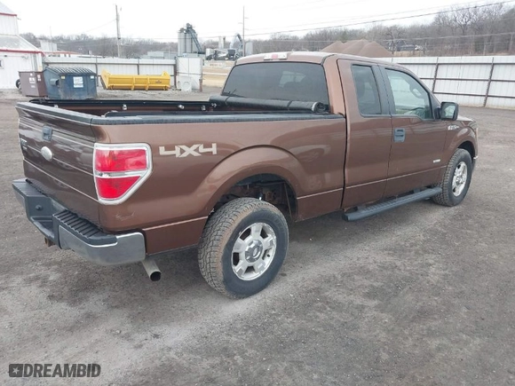 2011 Ford F-150 XL with VIN 1FTFX1ET1BFD04839, listed as a IAAI auction lot 41681744 with 147,091 mi miles. Bid and sale history available at carsss.com. Image 4.
