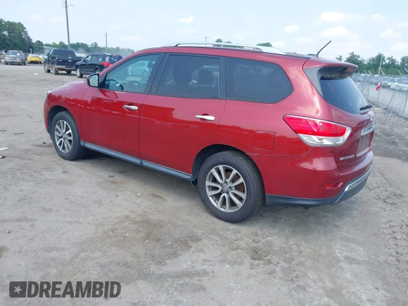 2013 Nissan Pathfinder SL with VIN 5N1AR2MM4DC655555, listed as a IAAI auction lot 42493665 with 161,159 mi miles and . Bid and sale history available at DreamBid. Image 3.