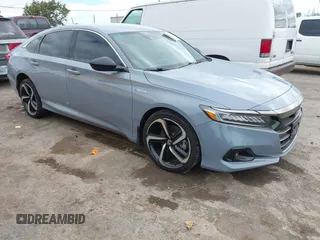 2022 Honda Accord Sport z VIN 1HGCV3F22NA027079, wystawiony jako IAAI lot #42765479 z przebiegiem 49 870 mil mil oraz . Historia ofert i sprzedaży dostępna na DreamBid. Obrazek 1.