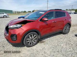 2018 Kia Sportage EX with VIN KNDPN3AC2J7397679, listed as a Copart auction lot 50773295 with 52,375 mi miles and Salvage Title. Bid and sale history available at carsss.com. Image 1.