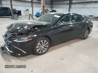 2021 Lexus ES 300h with VIN 58ADA1C19MU005564, listed as a Copart auction lot 56665485 with 52,563 mi miles and Salvage title. Bid and sale history available at DreamBid. Image 1.