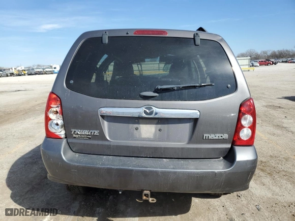 2006 Mazda Tribute s with VIN 4F2YZ961X6KM35781, listed as a Copart auction lot 44906664 with 0 mi miles and Salvage Title. Bid and sale history available at carsss.com. Image 6.