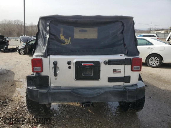 2008 Jeep Wrangler X with VIN 1J4FA241X8L629436, listed as a Copart auction lot 47578485 with 142,367 mi miles and Non Repairable. Bid and sale history available at DreamBid. Image 6.
