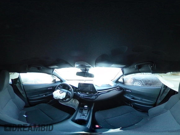2019 Toyota C-HR XLE with VIN NMTKHMBX1KR070401, listed as a IAAI auction lot 42000335 with 45,643 mi miles. Bid and sale history available at carsss.com. Image 18.
