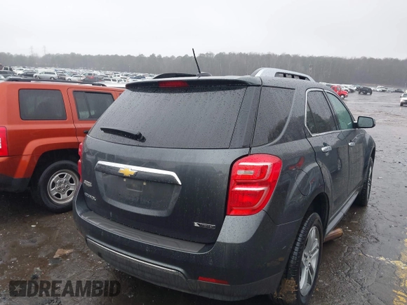 2017 Chevrolet Equinox Premier with VIN 2GNALDEK6H1537329, listed as a IAAI auction lot 41567886 with 73,876 mi miles. Bid and sale history available at carsss.com. Image 4.