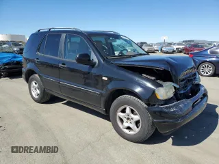 2001 Mercedes-Benz M 320/430/500 with VIN 4JGAB54E41A280868, listed as a Copart auction lot 47829955 with 111,475 mi miles and Salvage title. Bid and sale history available at DreamBid. Image 4.
