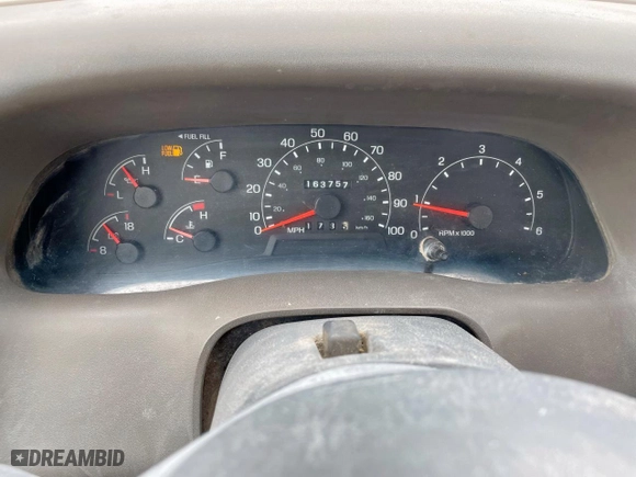2000 Ford Super Duty F-250 XL with VIN 1FTNX21S6YEC84441, listed as a Copart auction lot 52230615 with 163,757 mi miles and Clean Title. Bid and sale history available at carsss.com. Image 8.