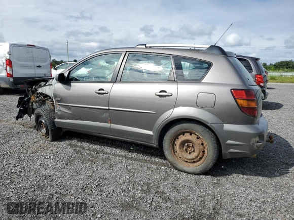 2005 Pontiac Vibe with VIN 5Y2SL63875Z468542, listed as a Copart auction lot 68119624 with 299,999 mi miles and Salvage Title. Bid and sale history available at carsss.com. Image 2.