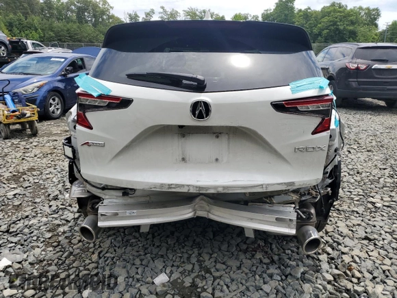 2023 Acura RDX w/A-Spec Package with VIN 5J8TC1H67PL007072, listed as a Copart auction lot 58448564 with Not provided miles and Salvage title. Bid and sale history available at DreamBid. Image 6.