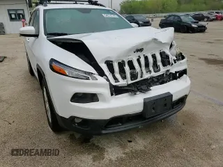2017 Jeep Cherokee Latitude with VIN 1C4PJMCS9HW646789, listed as a Copart auction lot 54574745 with 103,537 mi miles and Salvage Title. Bid and sale history available at DreamBid. Image 14.