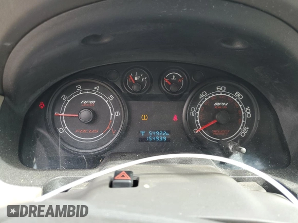 2008 Ford Focus S with VIN 1FAHP34N48W223081, listed as a Copart auction lot 51976795 with 154,939 mi miles and Salvage Title. Bid and sale history available at carsss.com. Image 9.