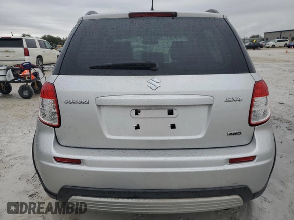 2007 Suzuki SX4 with VIN JS2YB413075103175, listed as a Copart auction lot 41922605 with 107,729 mi miles and Clean Title. Bid and sale history available at carsss.com. Image 6.