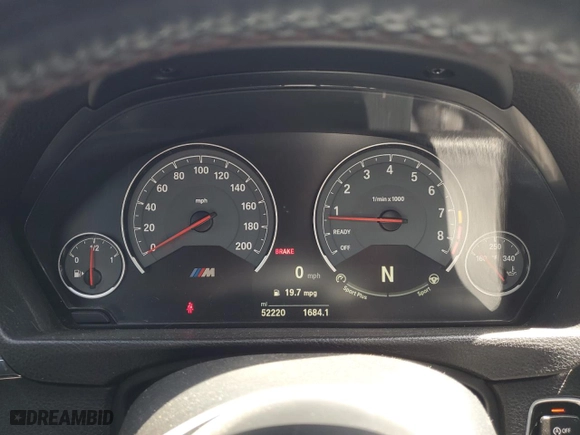 2016 BMW M3 with VIN WBS8M9C50G5D30782, listed as a Copart auction lot 59880664 with NaN miles and Salvage Title. Bid and sale history available at carsss.com. Image 9.