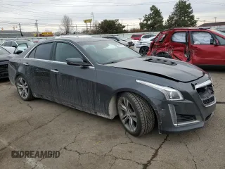 2014 Cadillac CTS Vsport Premium RWD z VIN 1G6AV5S86E0159623, wystawiony jako Copart lot #46314915 z przebiegiem 143 321 mil mil oraz Szkody całkowita. Historia ofert i sprzedaży dostępna na DreamBid. Obrazek 4.