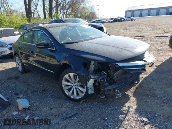 2012 Volkswagen CC Sport with VIN WVWMN7AN3CE500036, listed as a IAAI auction lot 42032040 with Not provided miles and . Bid and sale history available at DreamBid. Image 1.