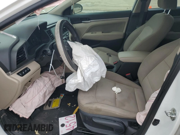2020 Hyundai Elantra SEL with VIN 5NPD84LF7LH505798, listed as a Copart auction lot 46930335 with 101,241 mi miles and Salvage Title. Bid and sale history available at carsss.com. Image 7.
