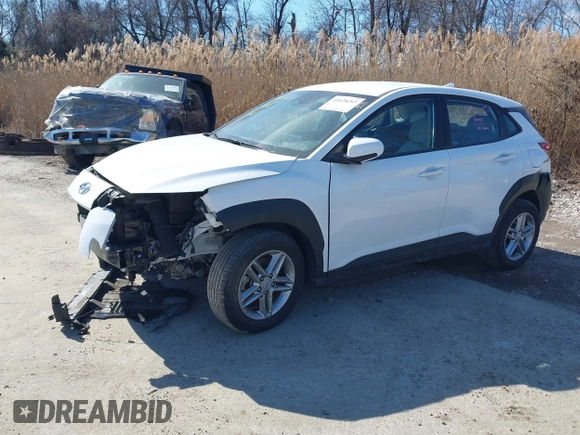2022 Hyundai Kona SE with VIN KM8K2CAB7NU808474, listed as a IAAI auction lot 41628297 with 31,738 mi miles. Bid and sale history available at carsss.com. Image 20.
