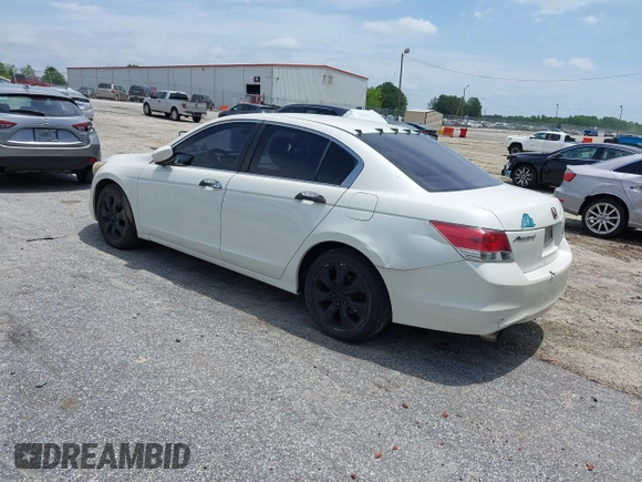 2008 Honda Accord EX-L z VIN 1HGCP36868A066955, wystawiony jako IAAI lot #42278085 z przebiegiem 225 943 mil mil oraz . Historia ofert i sprzedaży dostępna na DreamBid. Obrazek 3.