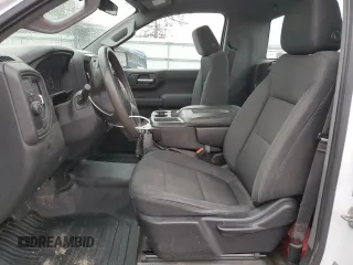 2019 Chevrolet Silverado 1500 Work Truck with VIN 3GCNWAEFXKG193103, listed as a Copart auction lot 50918245 with 53,995 mi miles and Salvage Title. Bid and sale history available at DreamBid. Image 7.