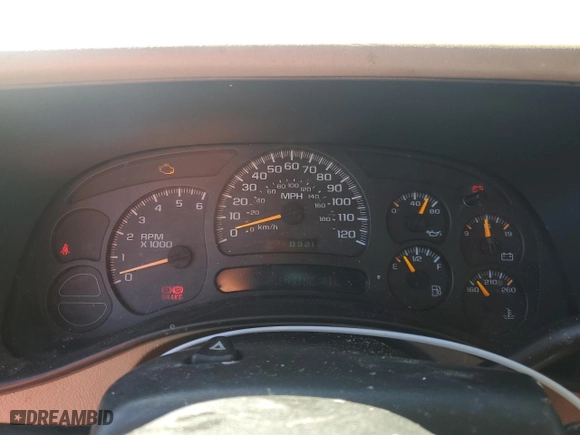 2003 Chevrolet Tahoe Z71 with VIN 1GNEK13T33R178634, listed as a Copart auction lot 45489675 with 283,256 mi miles and Clean Title. Bid and sale history available at carsss.com. Image 9.
