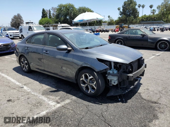2019 Kia Forte LXS with VIN 3KPF24AD1KE082005, listed as a Copart auction lot 57863855 with 104,043 mi miles and Salvage title. Bid and sale history available at DreamBid. Image 4.
