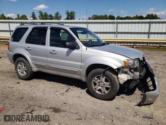 2006 Ford Escape Limited with VIN 1FMCU94136KA85367, listed as a Copart auction lot 55834035 with 249,920 mi miles and Salvage title. Bid and sale history available at DreamBid. Image 4.