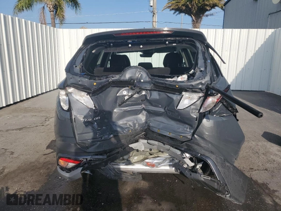 2025 Hyundai Tucson SEL with VIN 5NMJB3DE8SH481267, listed as a Copart auction lot 54500005 with 10,986 mi miles and Salvage Title. Bid and sale history available at DreamBid. Image 6.
