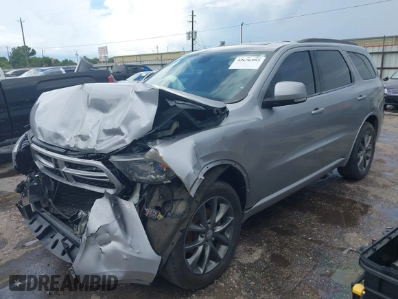2017 Dodge Durango GT with VIN 1C4RDJDG5HC713916, listed as a IAAI auction lot 42676993 with 136,194 mi miles and . Bid and sale history available at DreamBid. Image 17.