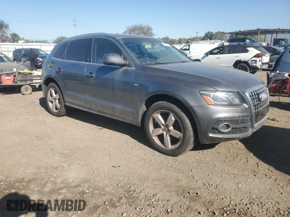 2012 Audi Q5 3.2L Premium Plus with VIN WA1DKAFP7CA013343, listed as a Copart auction lot 87976515 with 0 mi miles and Clean Title. Bid and sale history available at carsss.com. Image 4.